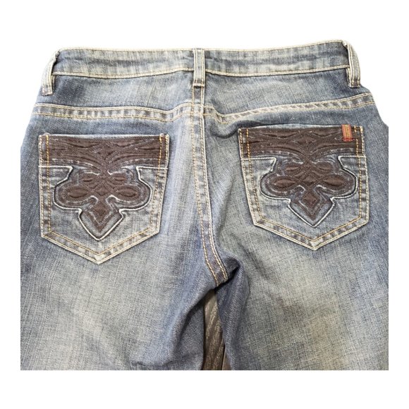 CT143 Buffalo Blue Skinny Ladies Jeans Size 27 - Picture 2 of 5